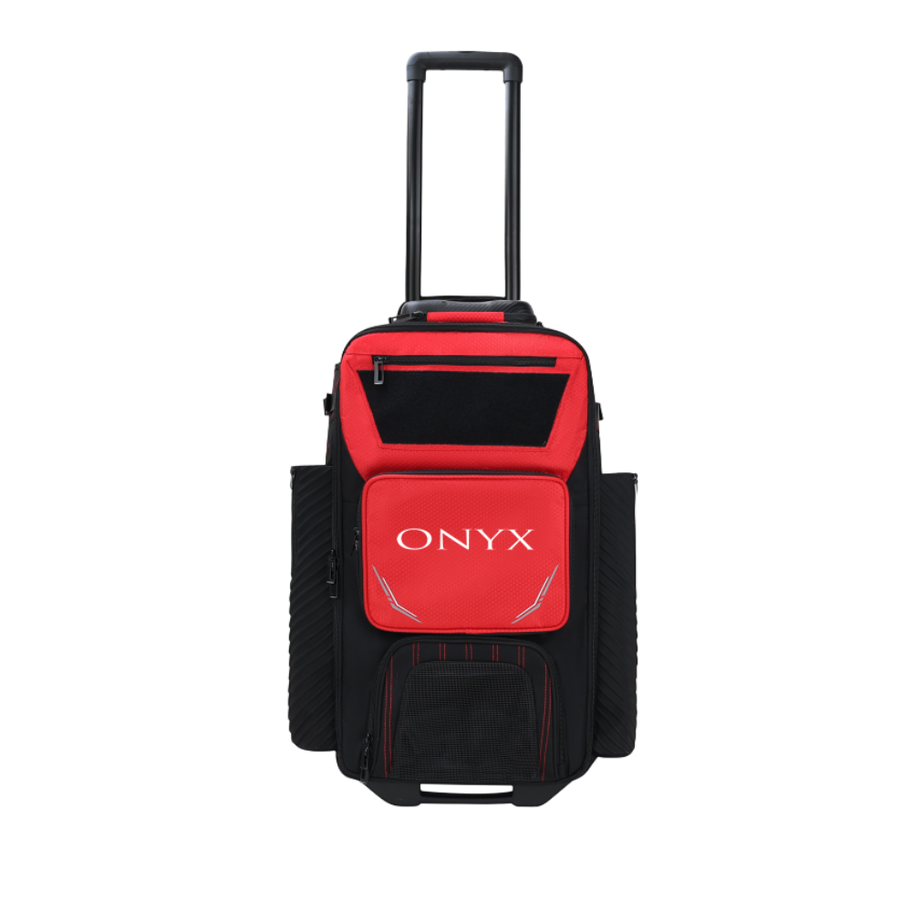 2025 Onyx Roller Backpack - Red & Black