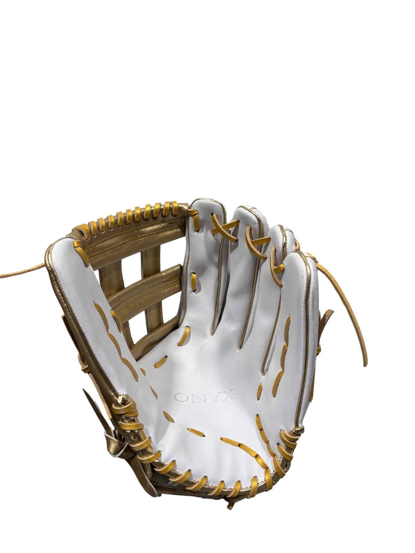 Onyx White/Gold Fielding Glove