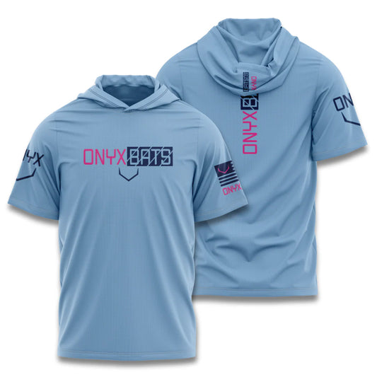 Onyx Men's Jersey Hoodie - ESD 1545 Cyber Carolina Blue