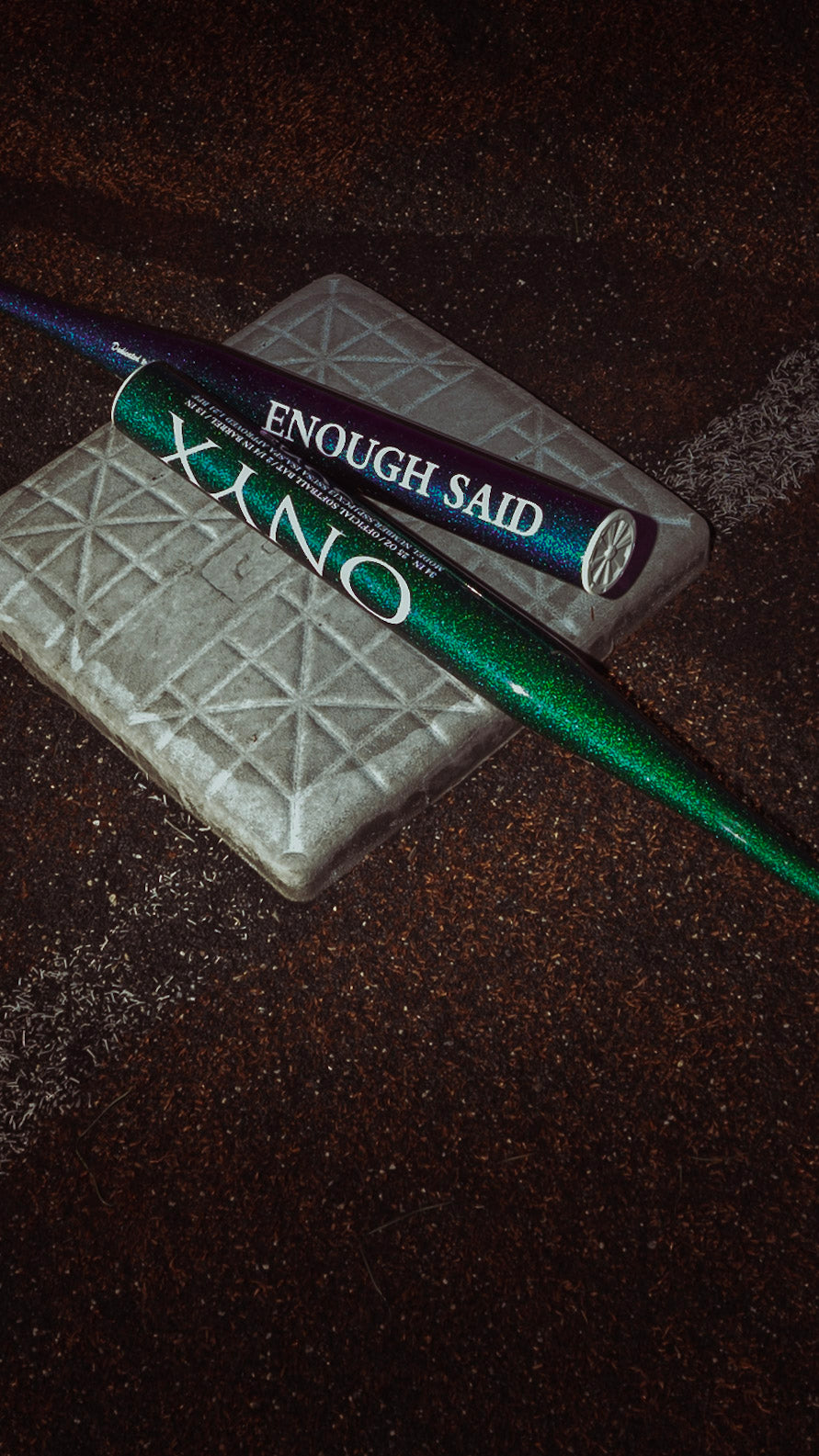 2025 Onyx Enough Said Green 1 Piece End Load Ed McElroy Limited Edition Senior Softball Slowpitch Bat