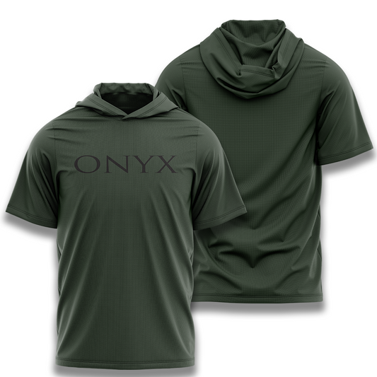 Onyx Men's Jersey Hoodie - Green