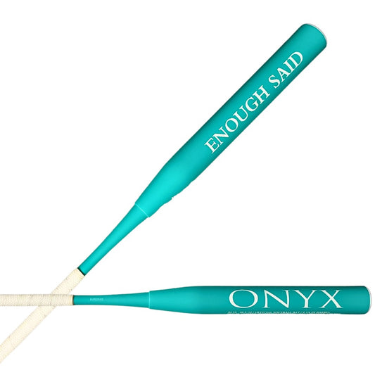 2023 Onyx Enough Said Teal (Donnie Hudson Signature Model) End Load Senior Softball Slowpitch Bat