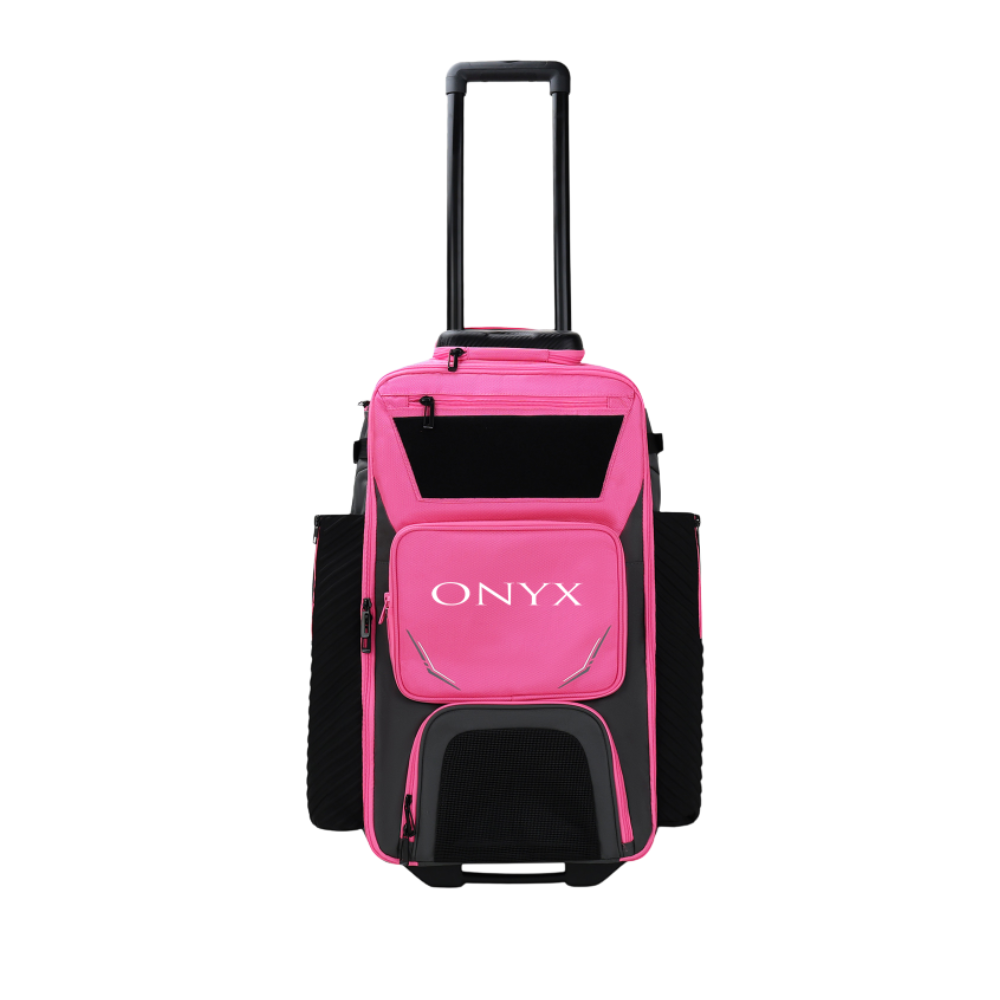 2025 Onyx Roller Backpack - Pink – Onyx Softball Bats