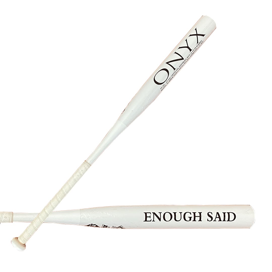 2022 ONYX ENOUGH SAID 1 PIECE END LOAD SENIOR SOFTBALL BAT