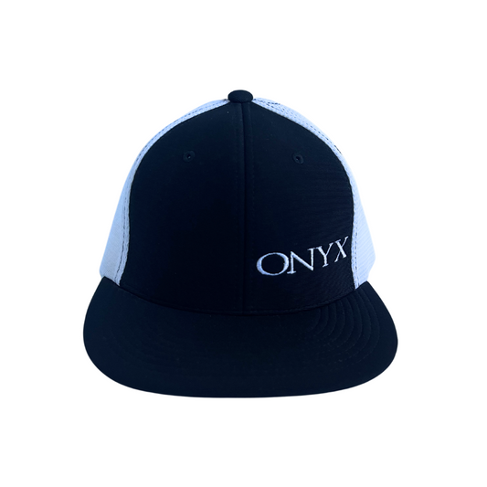 Onyx Hat - Black/White White Onyx Logo
