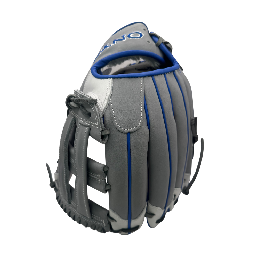 Onyx Fielding Glove - Grey, Royal &amp; White