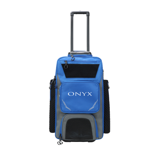 2025 Onyx Roller Backpack - Royal & Charcoal