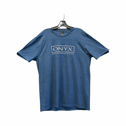 Premium Onyx Tri Blend T Shirt - Blue Heather