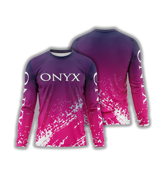 Retro Purple Pink Onyx Longsleeve