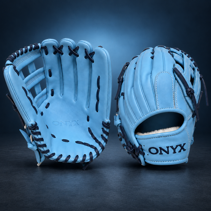 Onyx Carolina/Navy Fielding Glove