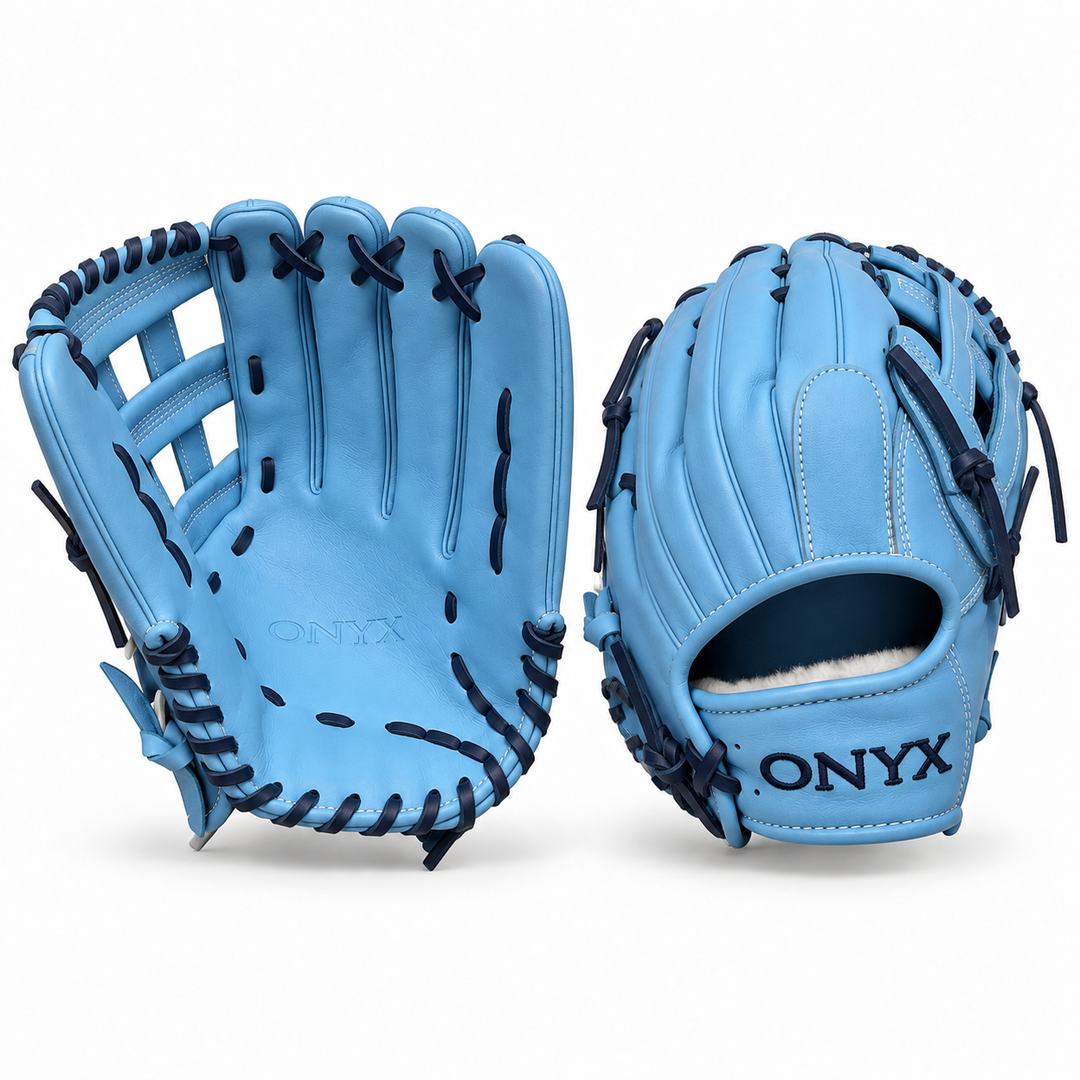 Onyx Carolina/Navy Fielding Glove