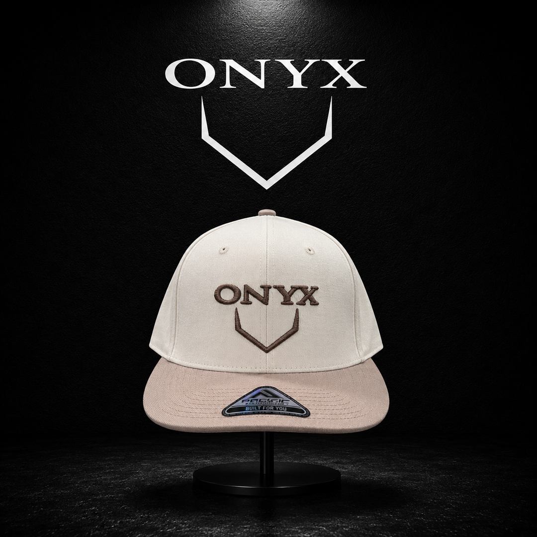Onyx Snapback Hat - Cream Khaki Tan Homeplate