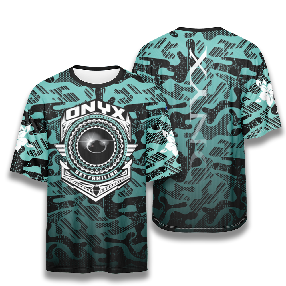 Onyx Mens Jersey – ESD 1527 Onyx Tribal Teal Camo – Onyx Softball Bats