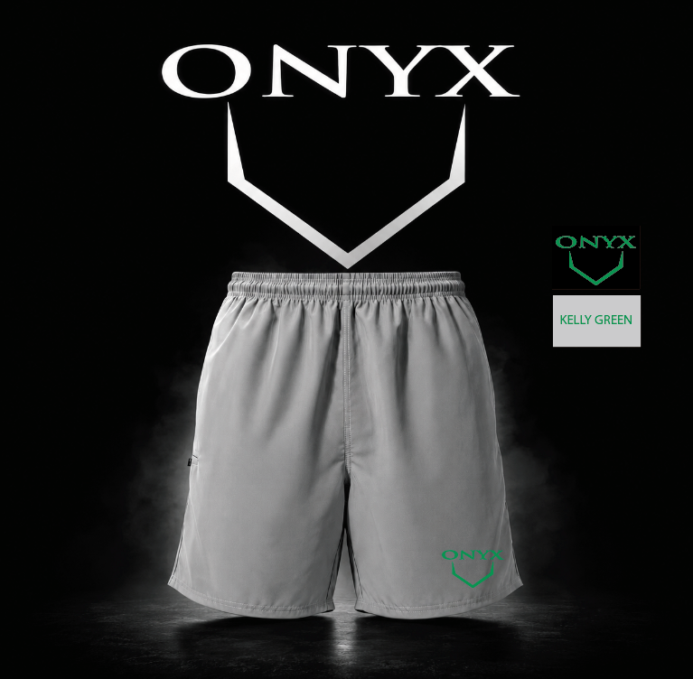 Onyx Shorts – Cement Charcoal Grey Premium Microfiber