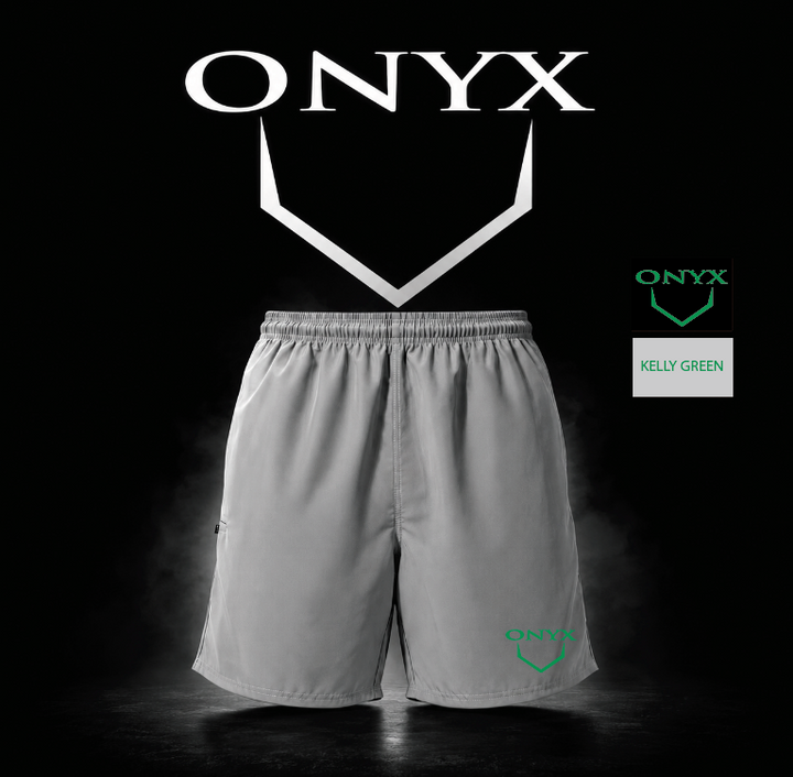 Onyx Shorts – Cement Charcoal Grey Premium Microfiber