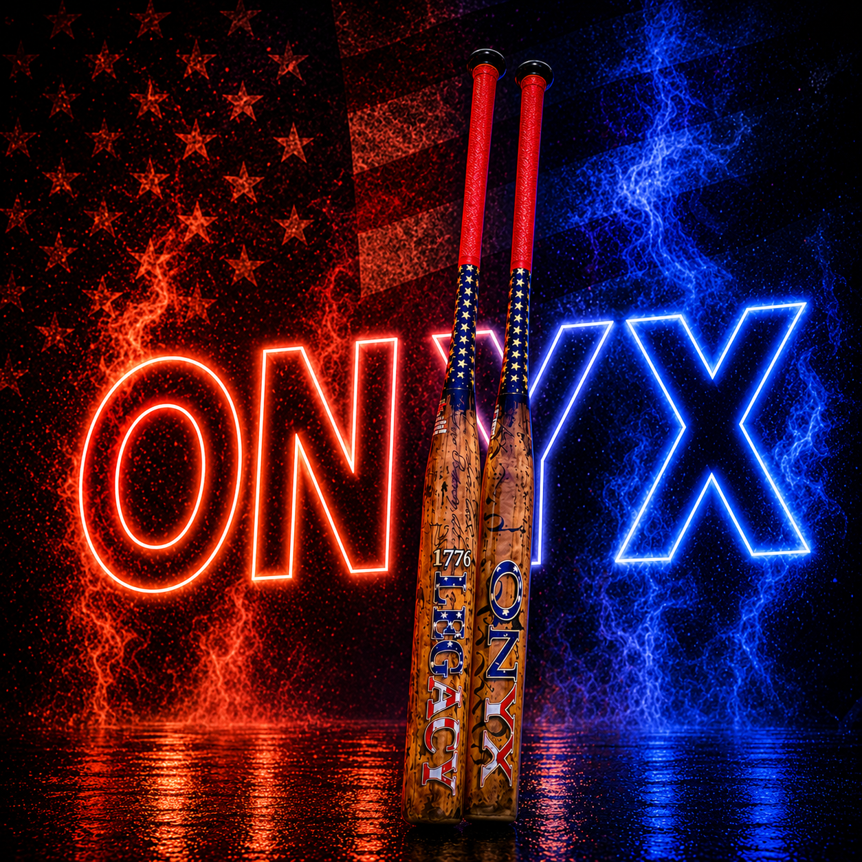 2026 USSSA Onyx 1776 Legacy 4th of July Slowpitch Softball Bat – Onyx ...