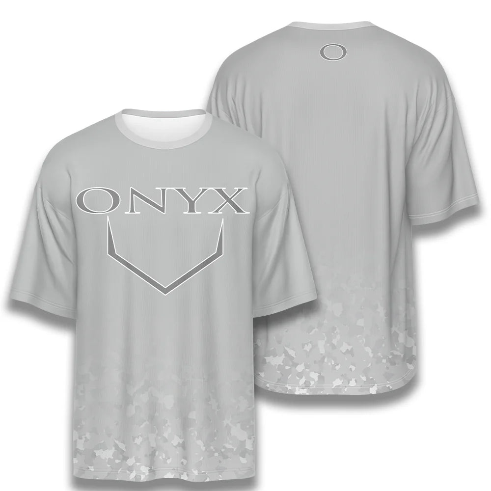 Onyx Men's Jersey - ESD 1511 Onyx Homeplate Grey – Onyx Softball Bats