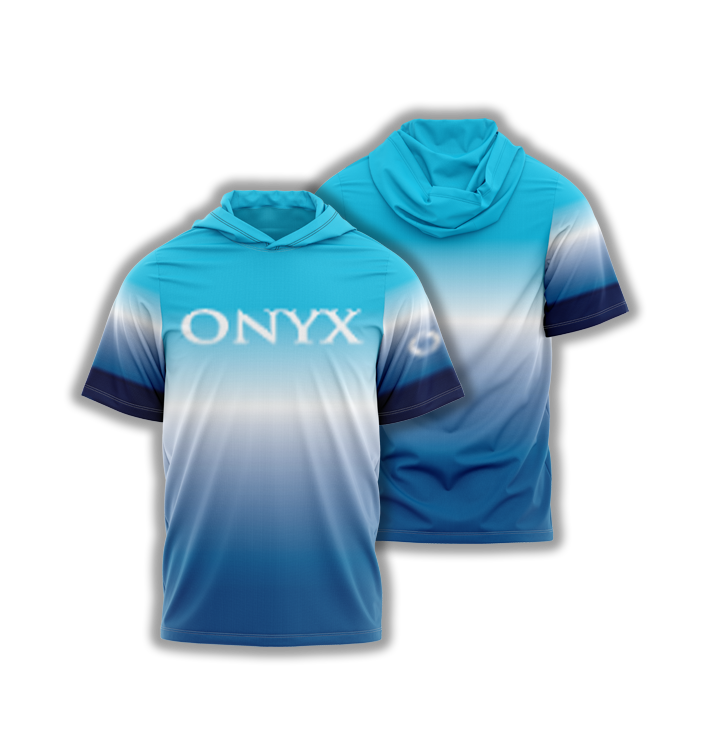 Onyx Mens Jersey  Hoodie – Blue White