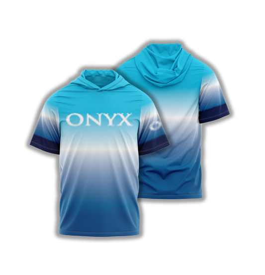 Onyx Mens Jersey  Hoodie – Blue White