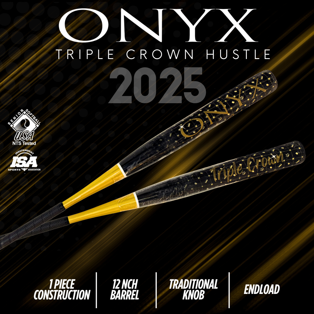 2025 Onyx Triple Crown Hustle 1 pc End Load Senior Softball Slowpitch Bat