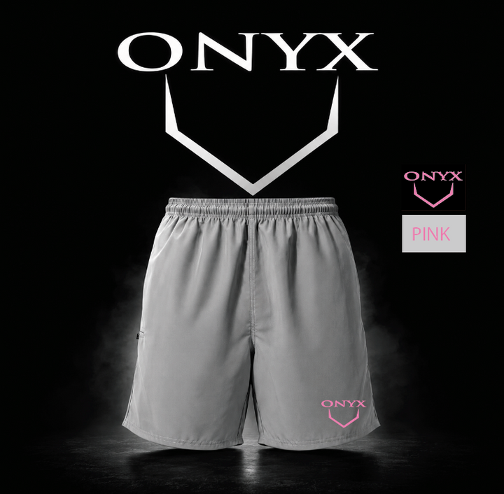 Onyx Shorts – Cement Charcoal Grey Premium Microfiber