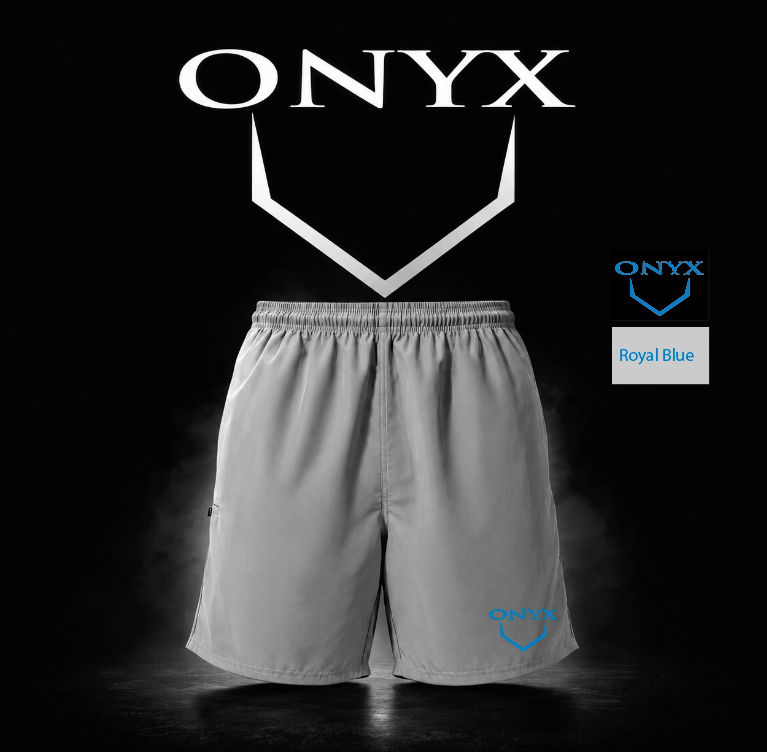 Onyx Shorts – Cement Charcoal Grey Premium Microfiber