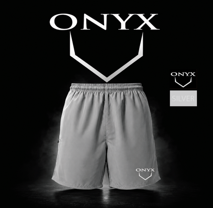 Onyx Shorts – Cement Charcoal Grey Premium Microfiber