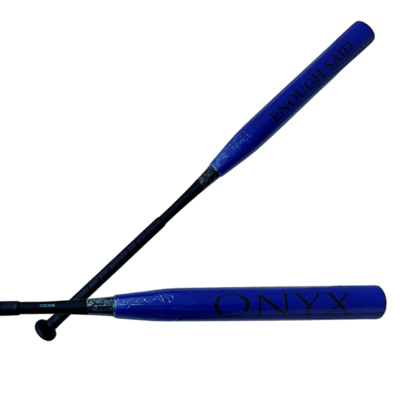 2023 Onyx Enough Said Blue End Load Senior Softball Slowpitch Bat