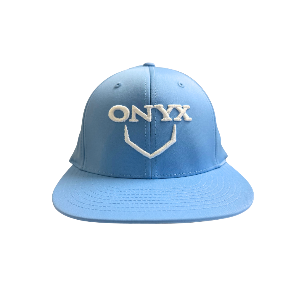 Onyx Hat - Carolina/White Homeplate